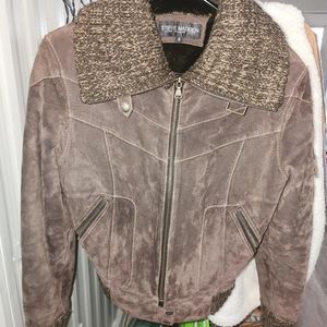 Steve madden leather jacket
